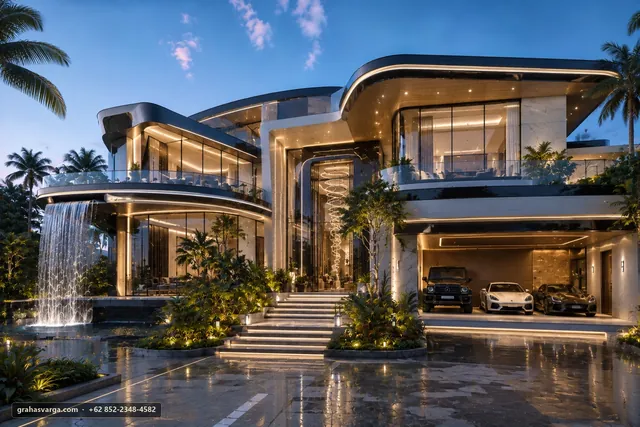 Arsitektur untuk Kabupaten Dharmasraya. — pandangan arsitektur 2