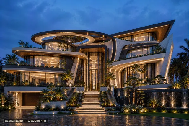 Arsitektur lokal Kota Padang Panjang — Graha Svarga
